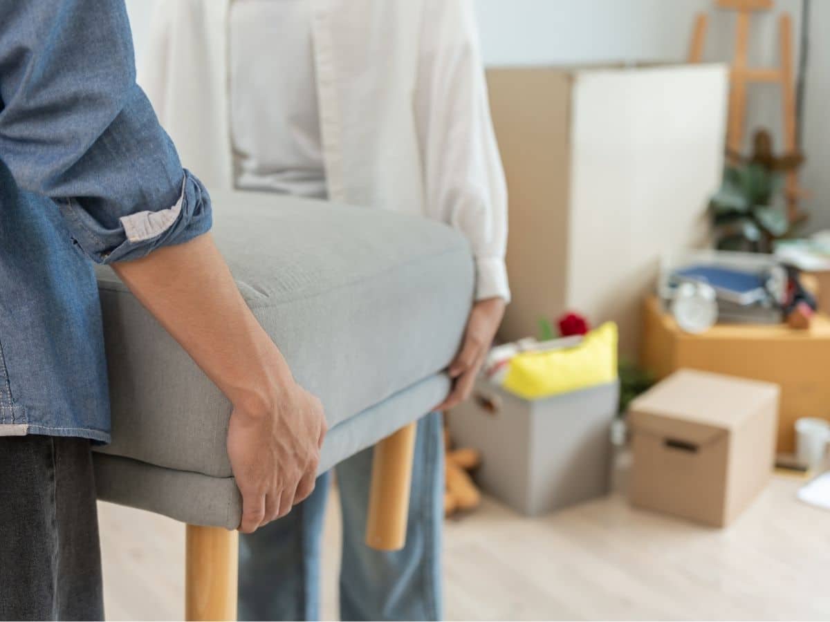 moving furniture